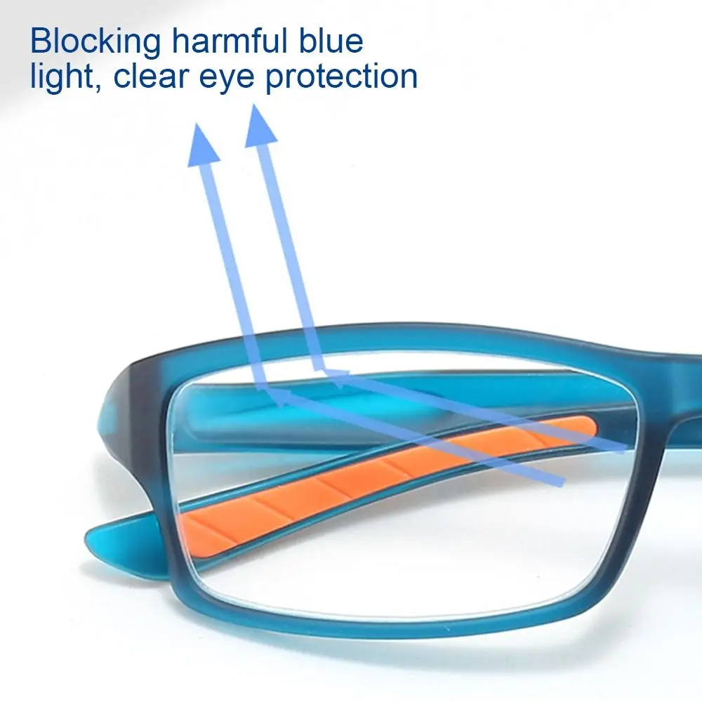 Blue Ray Blocking Anti-Blaulicht Lesebrille Augenschutz Ultraleichte Hyperopiebrille PC Sport Quadratische Brille Büro