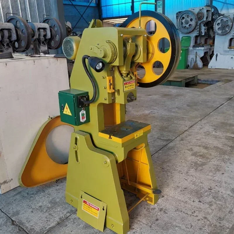 10T Small Mechanical Power Press Punch,  Metal Sheet Hole-punching Machine