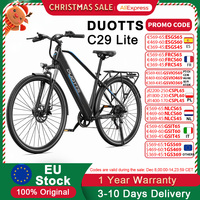 DUOTTS C29 Lite Electric Bike,36V 13AH,Dual Disc Brakes, 250W Motor 25km/h Electric Bicycle,27.5 Inch Tire City Commuter Ebike