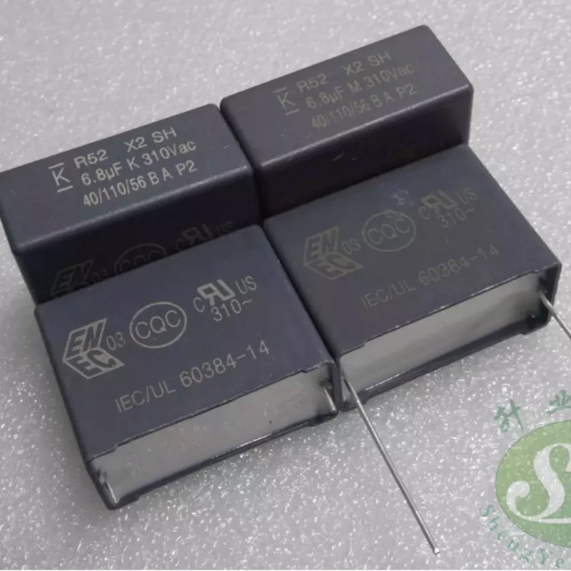 5pcs-100pcs KEMET R52 6.8uf/310VAC 6u8 685 brand new film capacitor 38MM
