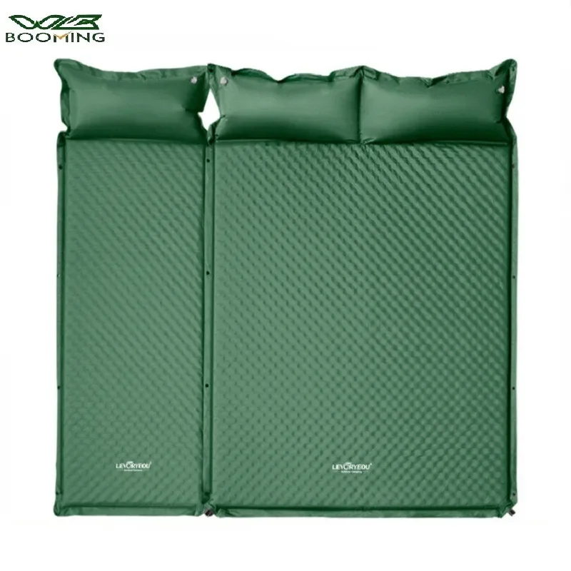 5CM Automatic Inflatable Mattress Thickened Sleeping Mat Camping Moisture-proof Mat Camping Air Cushion Bed Tent Floor Mat