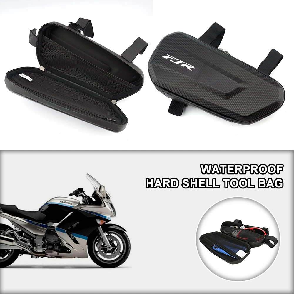 Hard Shell Large Capacity Waterproof Dust Proof Off-road Side Bag For YAMAHA FJR 1300 FJR1300 FJR1200 FAZER NIKEN GT XJ6 XJR