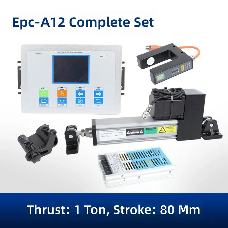 EPC-A12 Servo Automatic Correction System Controller Ultrasonic Photoelectric Sensor to the Edge