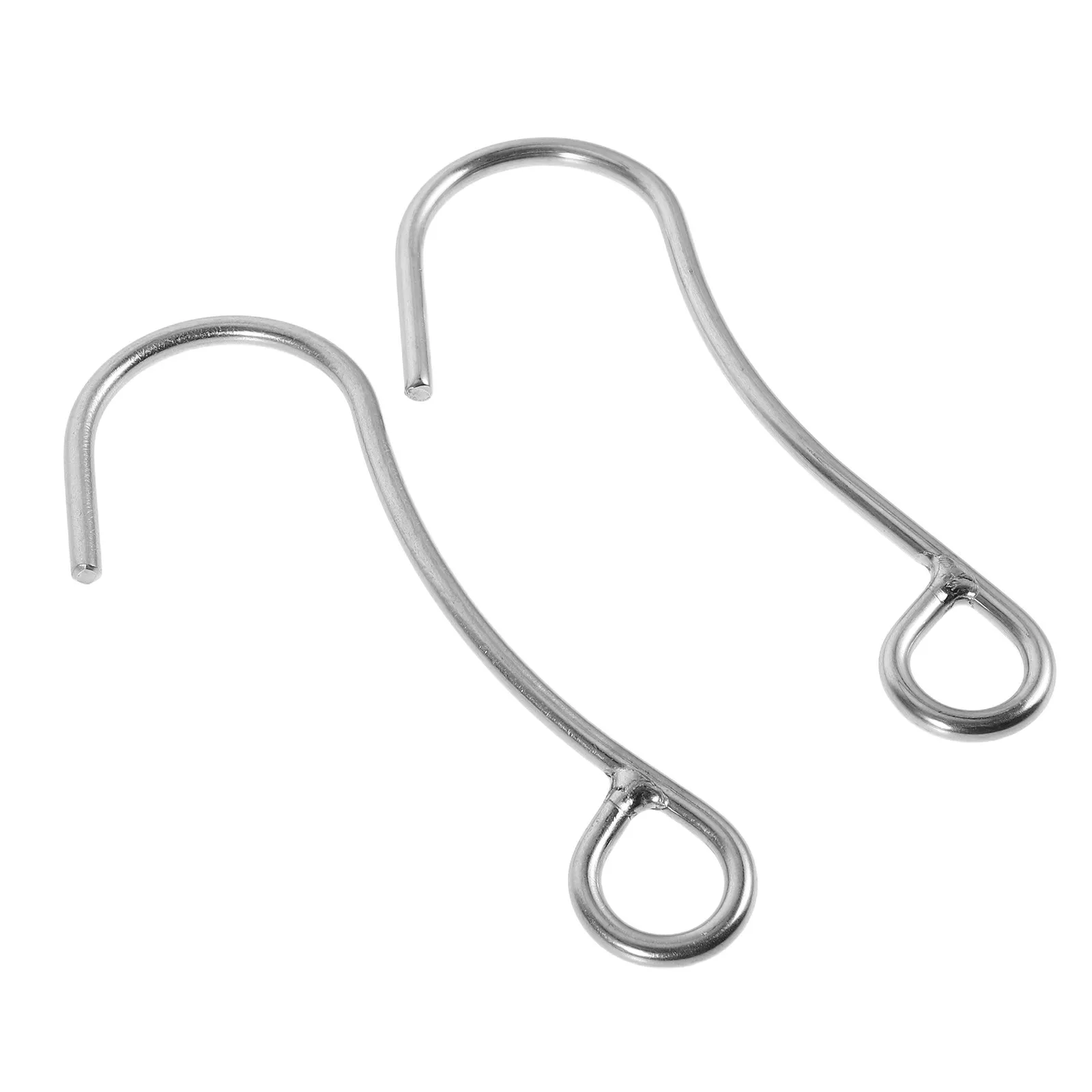 

2 шт. одинарные крюки для дайвинга из нержавеющей стали, сверхмощные безопасные подводные крюки, снаряжение для дрифт-дайвинга