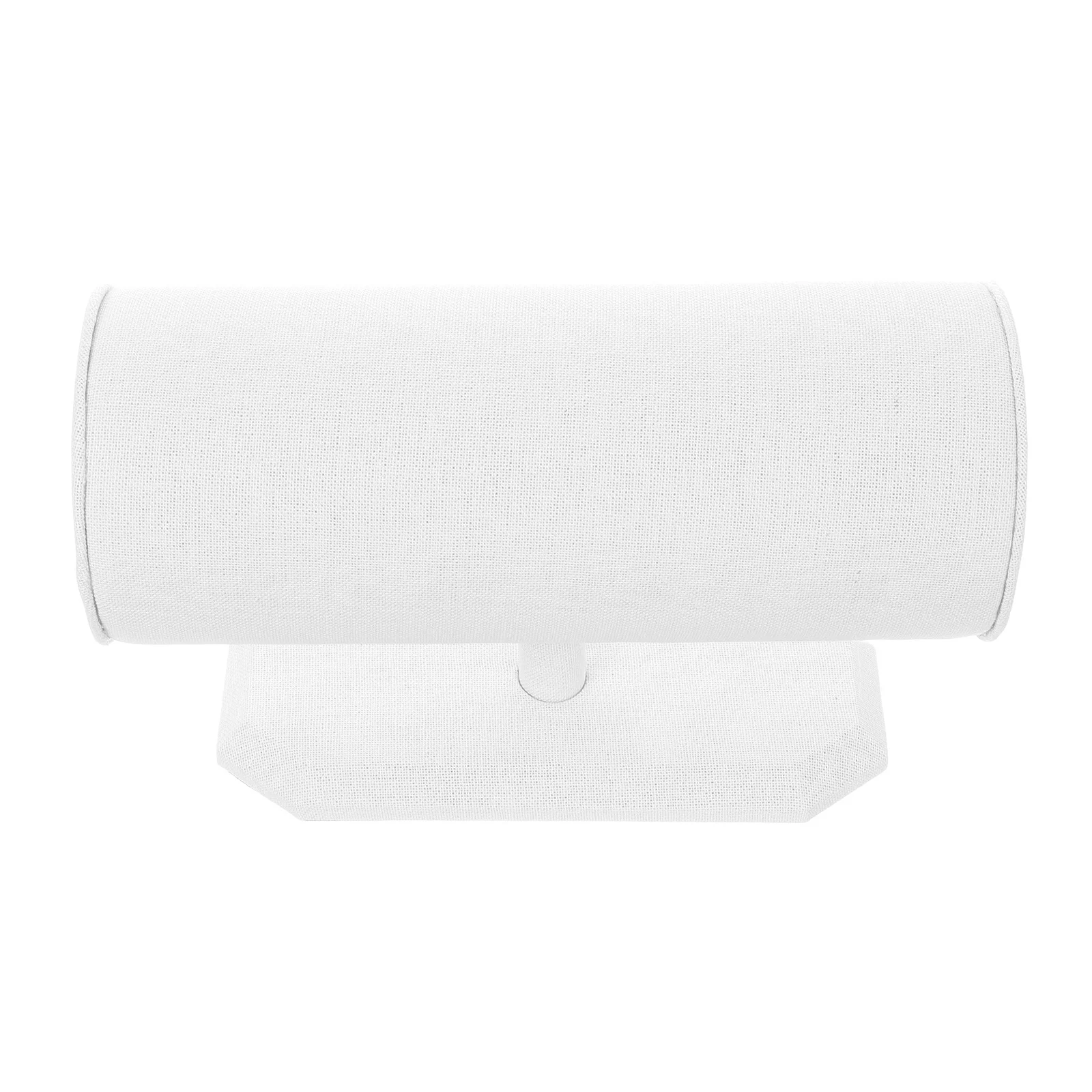 

1Pcs Hair Hoops Storage Rack White Linen Headband Display Stand Hairband Organizer Practical Shelf Hairband Storage for Home