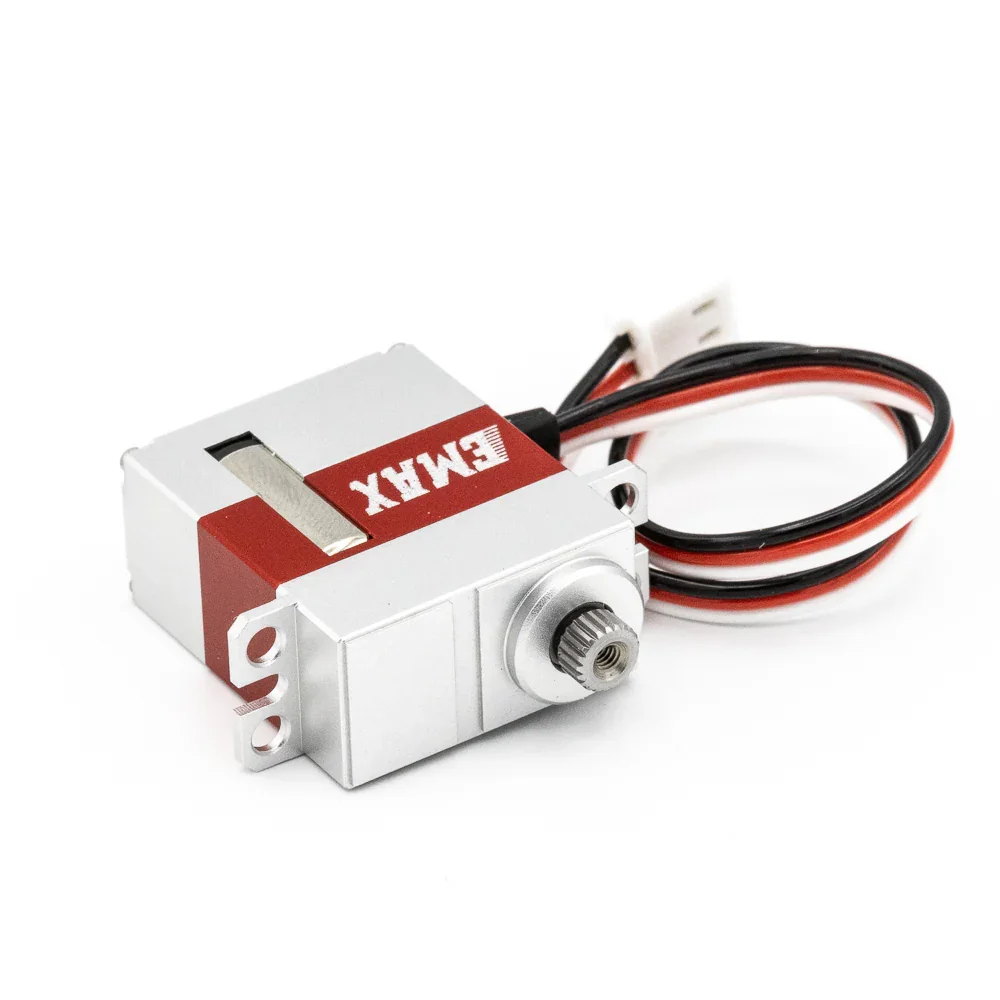 EMAX ES9256HV Cyfrowe Serwo Szeregowe z Metalowymi Przekładniami 0.07s/60 °   4,8V TTL 360 °   Ciągła rotacja dla robotów i modeli RC o stałym skrzydle