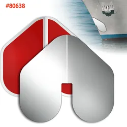 80638 Marine Bow Guard Fit for Protection Boats Ships from Wear and Scratches ,Stainless Steel (1 PCS)