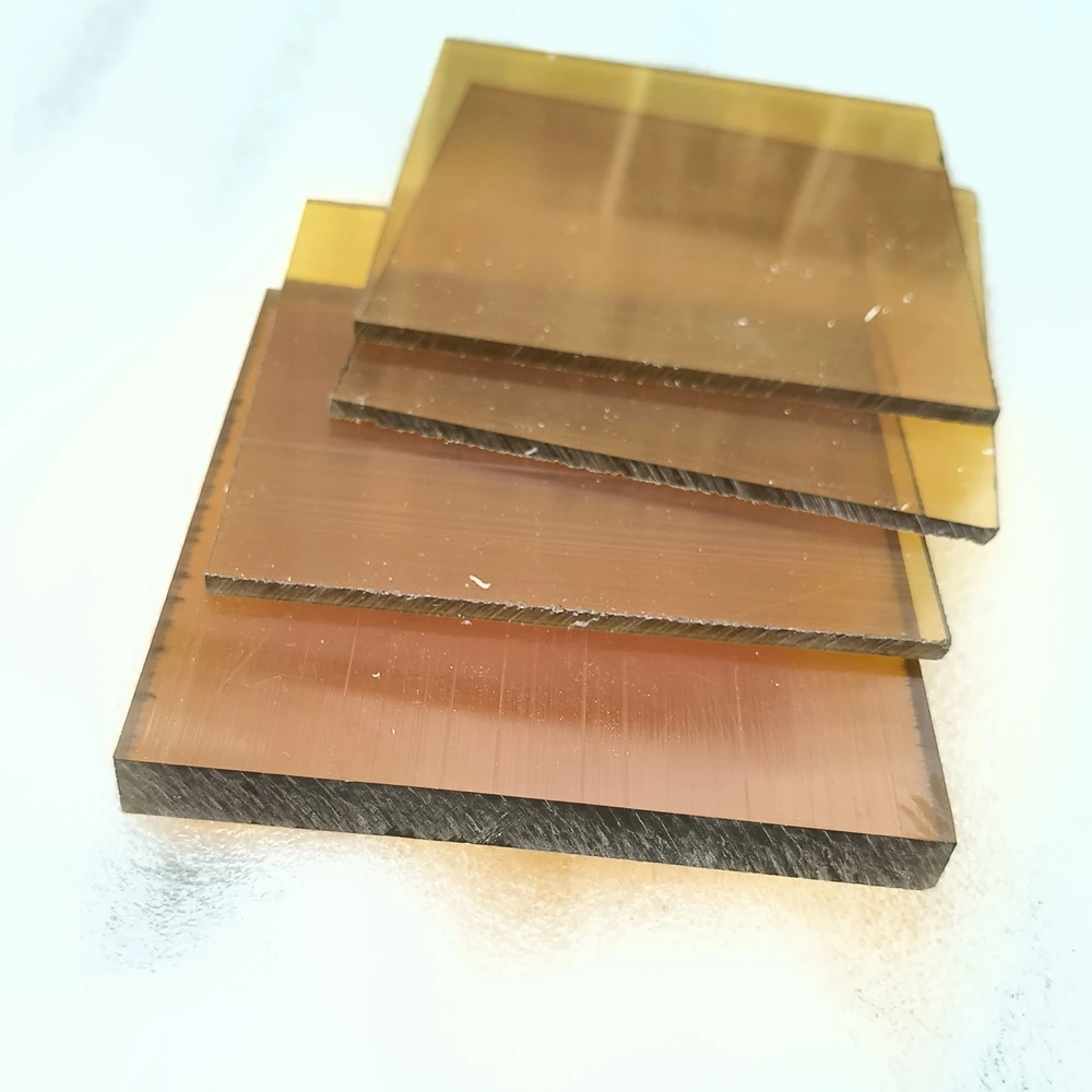 3mm 4mm 5mm 6mm Thick Amber Sheet Polyetherimide Panel ULTEM Plate Sheet Board