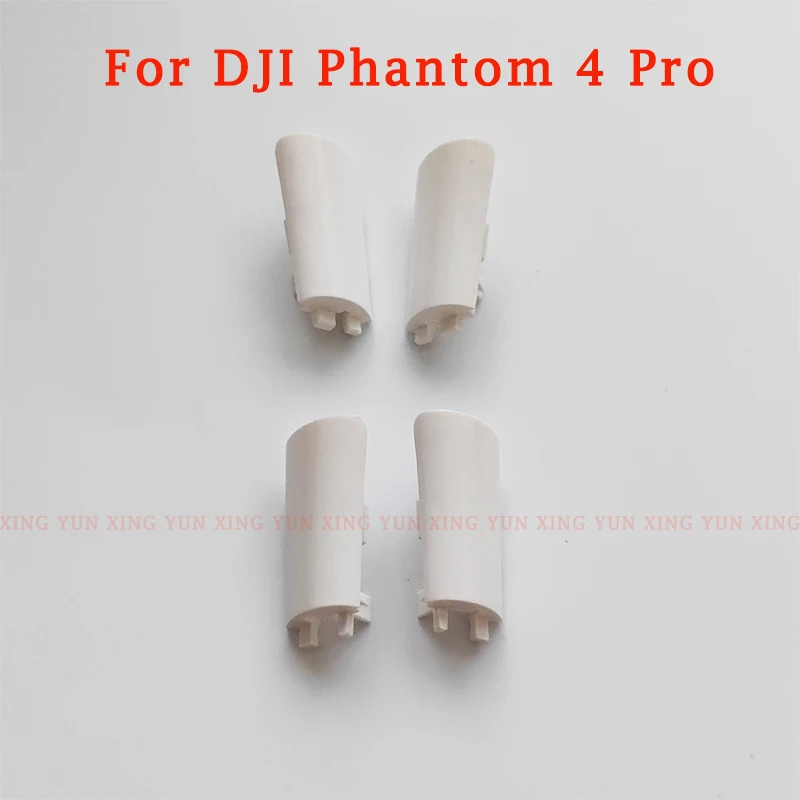 Um conjunto/4 peças-capa de antena de engrenagem de pouso, tampa de pernas de substituição para dji phantom 4 pro/v2.0, peças de reposição de drone