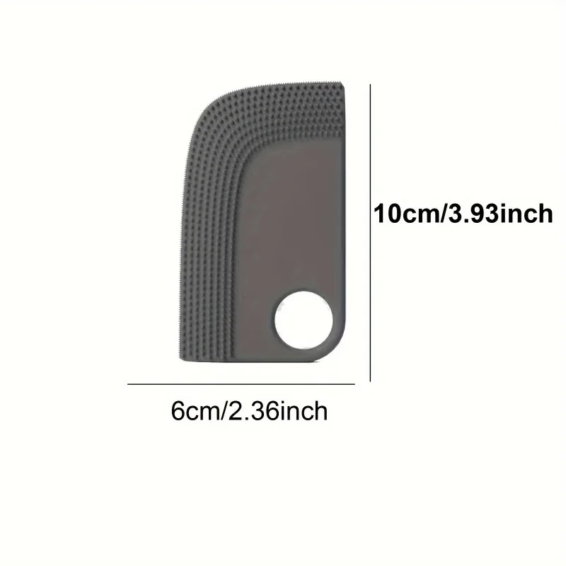 1Pc Silicone Pet Hair Remover Brush, Soft Rubber Lint Scraper, Dog Cat Fur Removal Tool for Car Interior Sofa Furniture view 5