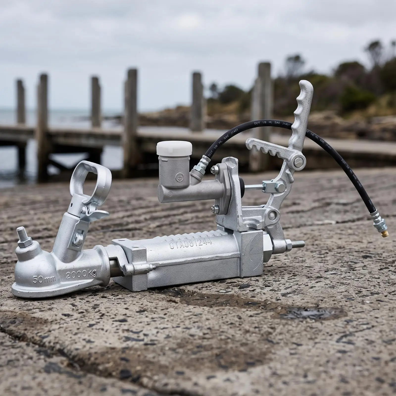 Hydraulic Trailer Connector 2000kg Coupler Strong for Boat Trailers
