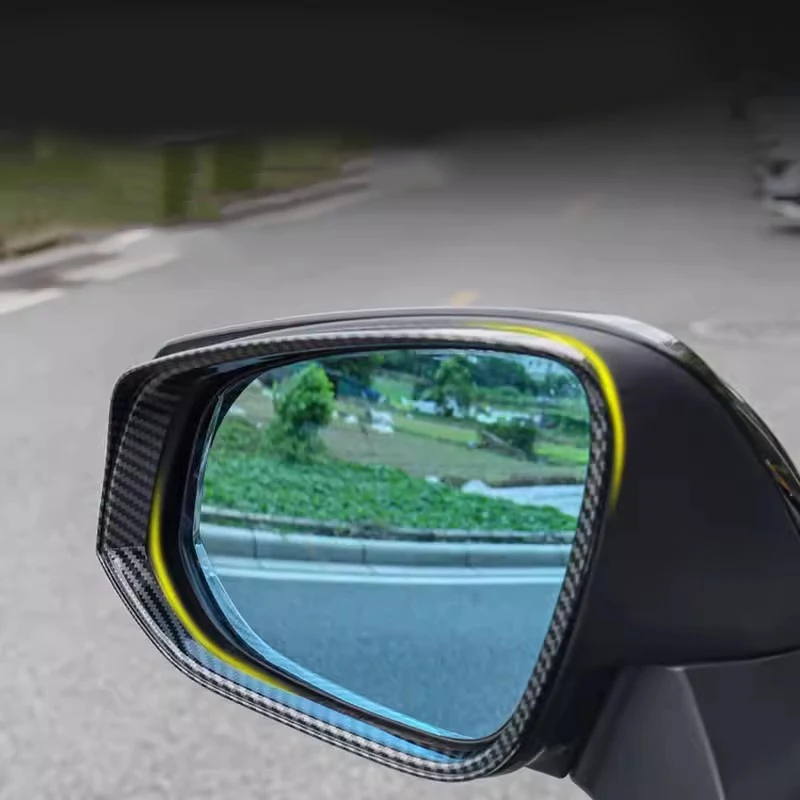 Car Rearview Mirror Rain Eyebrow Frame for Toyota Corolla CROSS 2022 2023 Side Mirror Rain Brow Decoration Cover