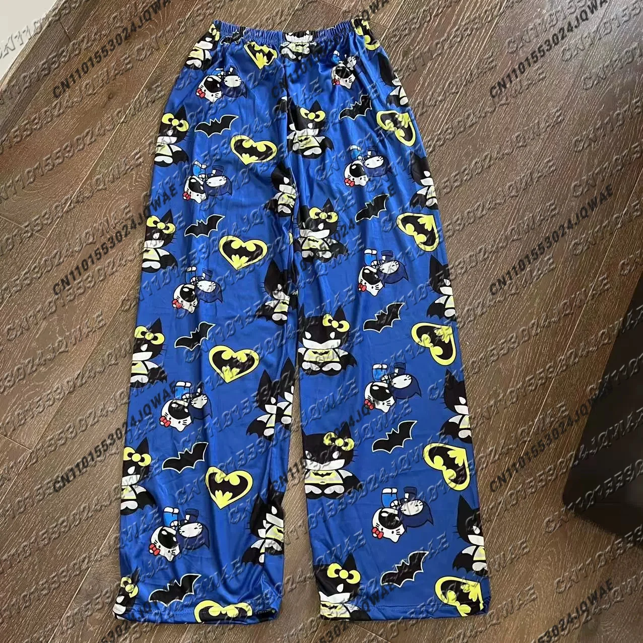 جديد حار الخريف والشتاء مرحبا كيتي التعاون 3D النوم السراويل طفل / الكبار أزياء عارضة السراويل فضفاضة ومريحة #3