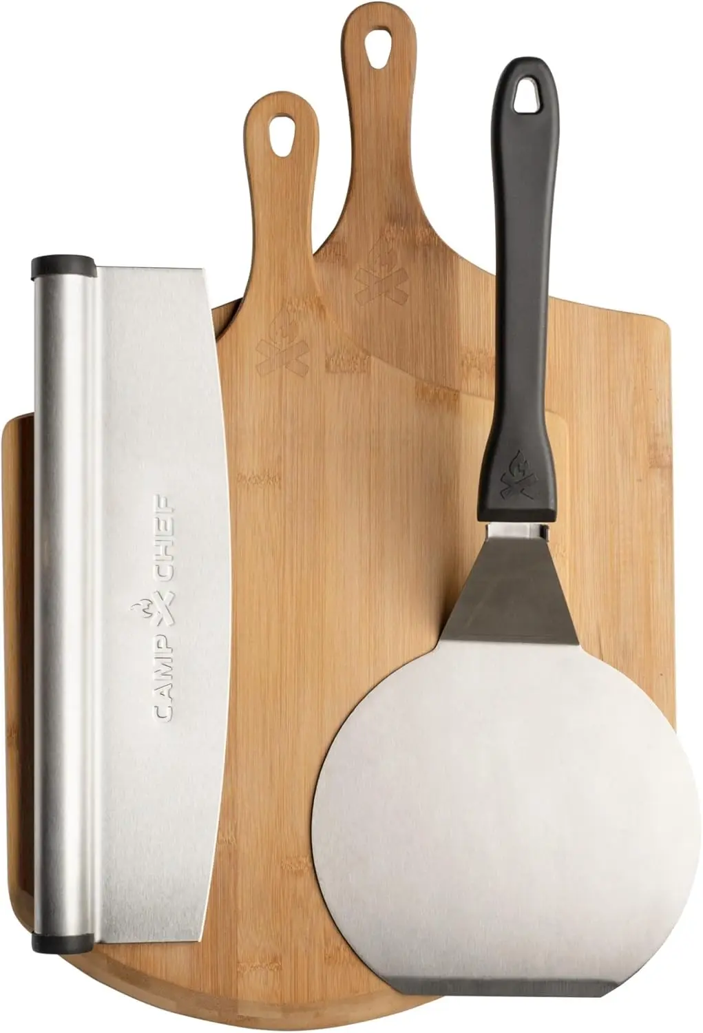 

Complete Pizza Making Kit with Peels, Spatula & Cutter for Home Chefs