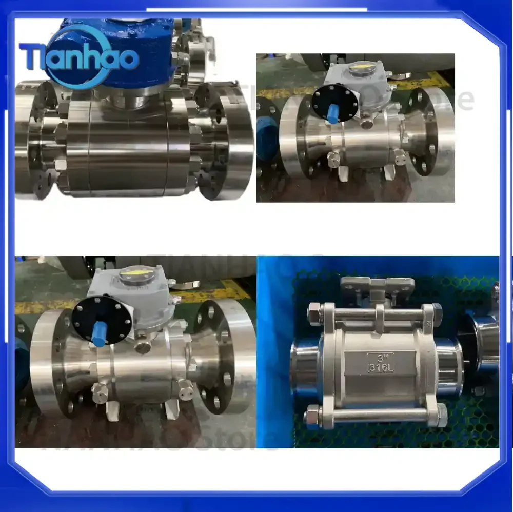 Stainless Steel Ball Valve DN150 6 Inch Flanged Manual Ball Valve for Water High Temperature OEM Ball Valve for API602