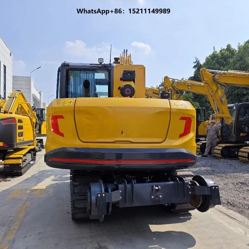 Railway Transfer Rack Excavator Travel Parts on the Railway Track  for Railway Maintenance Construction