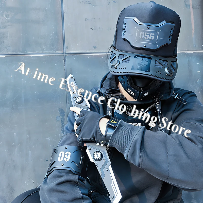 

Новая маска для косплея в стиле аниме-панк 2026 года, реквизит для косплея, научно-фантастический механический шлем, маска-маскарад, акриловые игровые кошачьи ушки, ободок для волос, реквизит для вечеринок и косплея