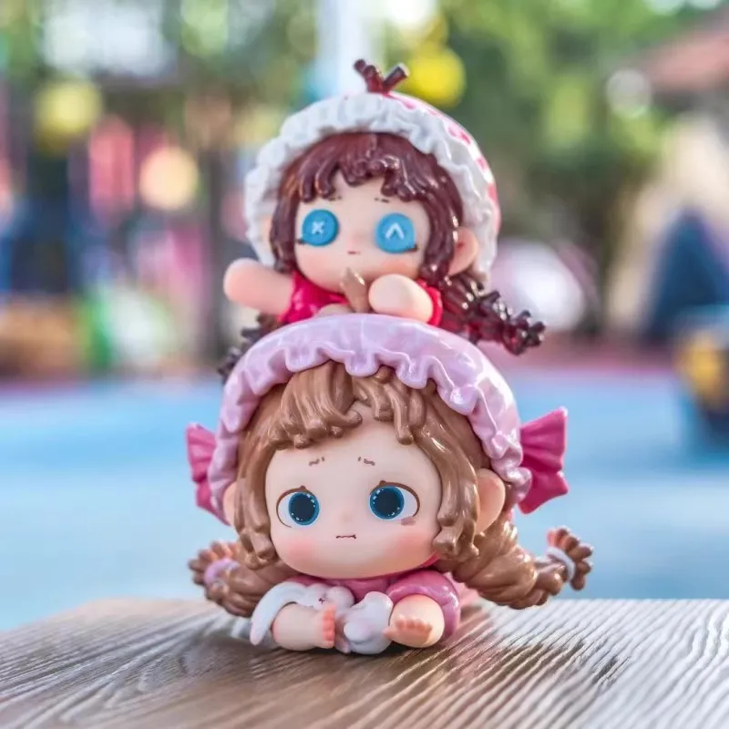 

2025 New Black Play Fufu Doll Miaomiao House Series Blind Box 4th Generation Cute Girl Figurine Cartoon Doll Gift Ornament