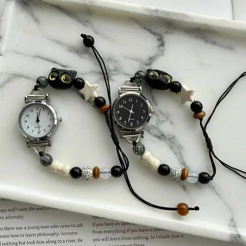 Women Quartz Watch Retro Simple Compact Student Style Fashion Female Watches Casual Ladies Watch