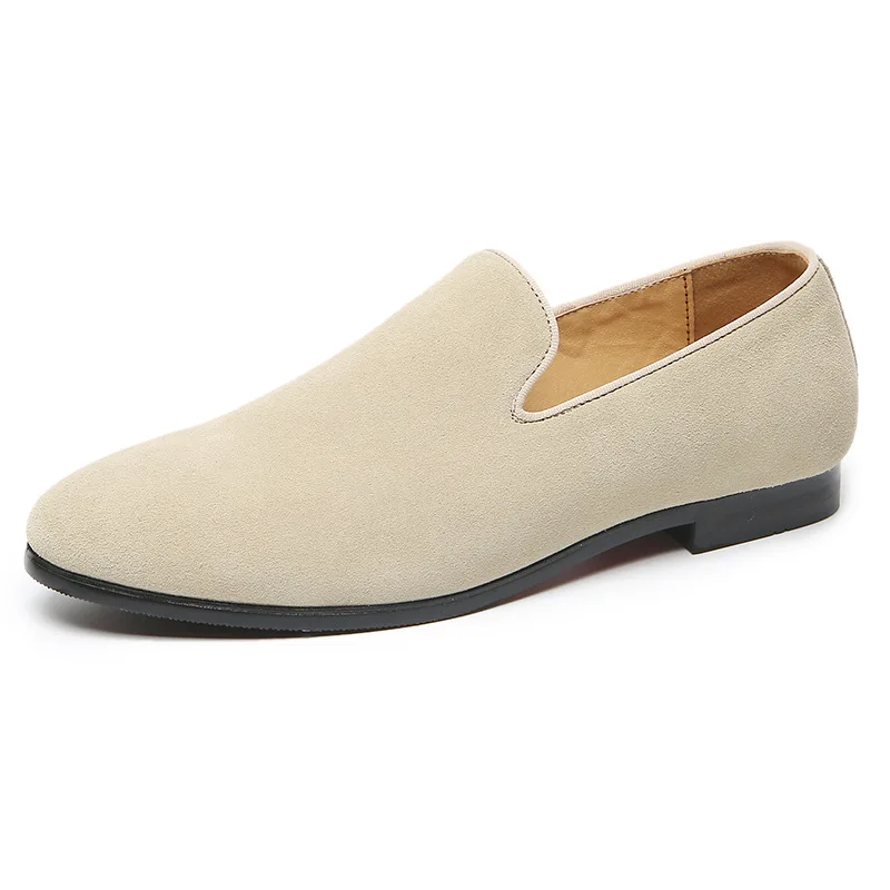 New Fashion Pointed suede oxford shoes for men Luxury designer gentleman Wedding prom Formal Shoe Sapato Social Masculino