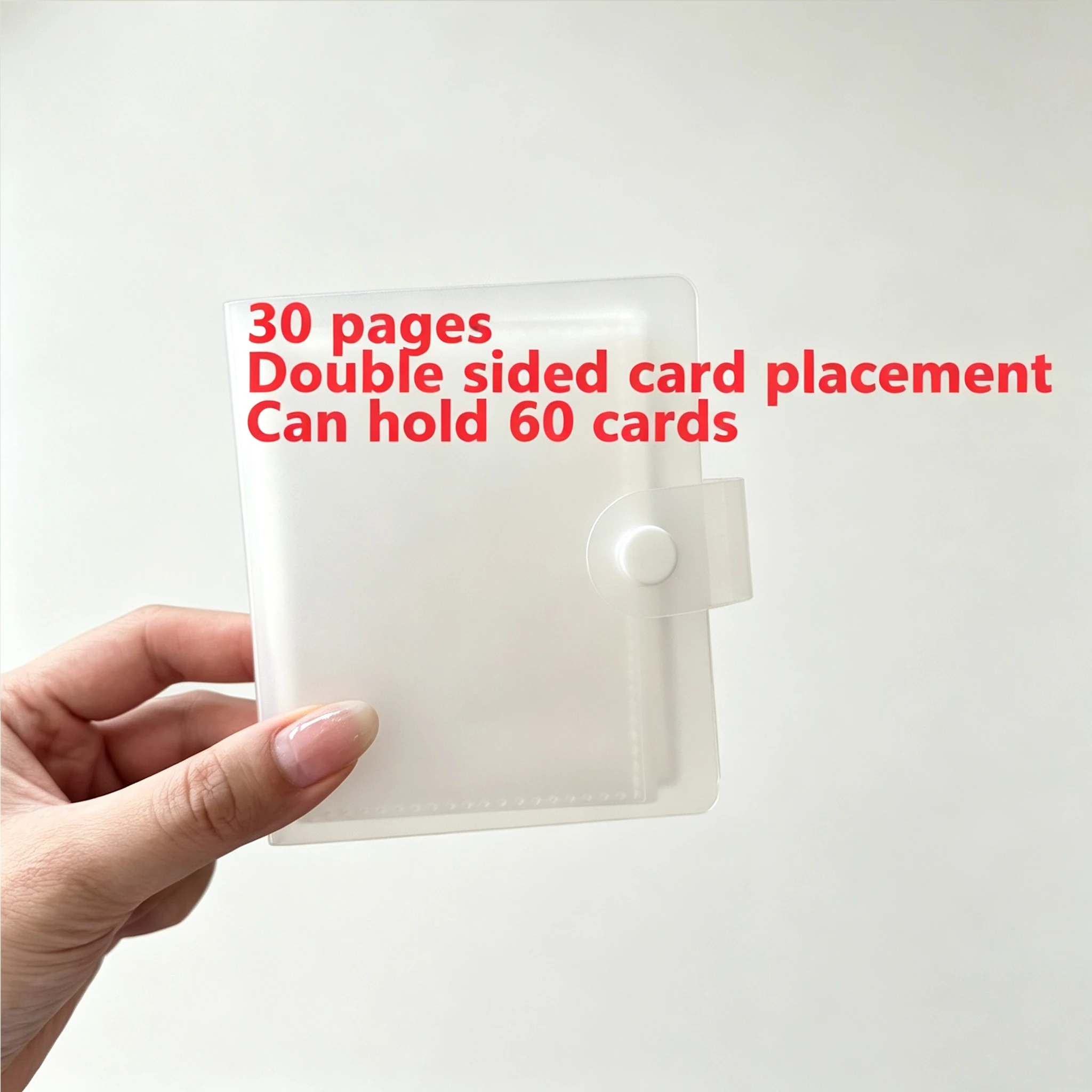 Kpop Photo Album Mini 3 Inch Album Photo Photocard Holder Idol Binder Photo Card Holder Game Card Collect Book Picture Protector image 5