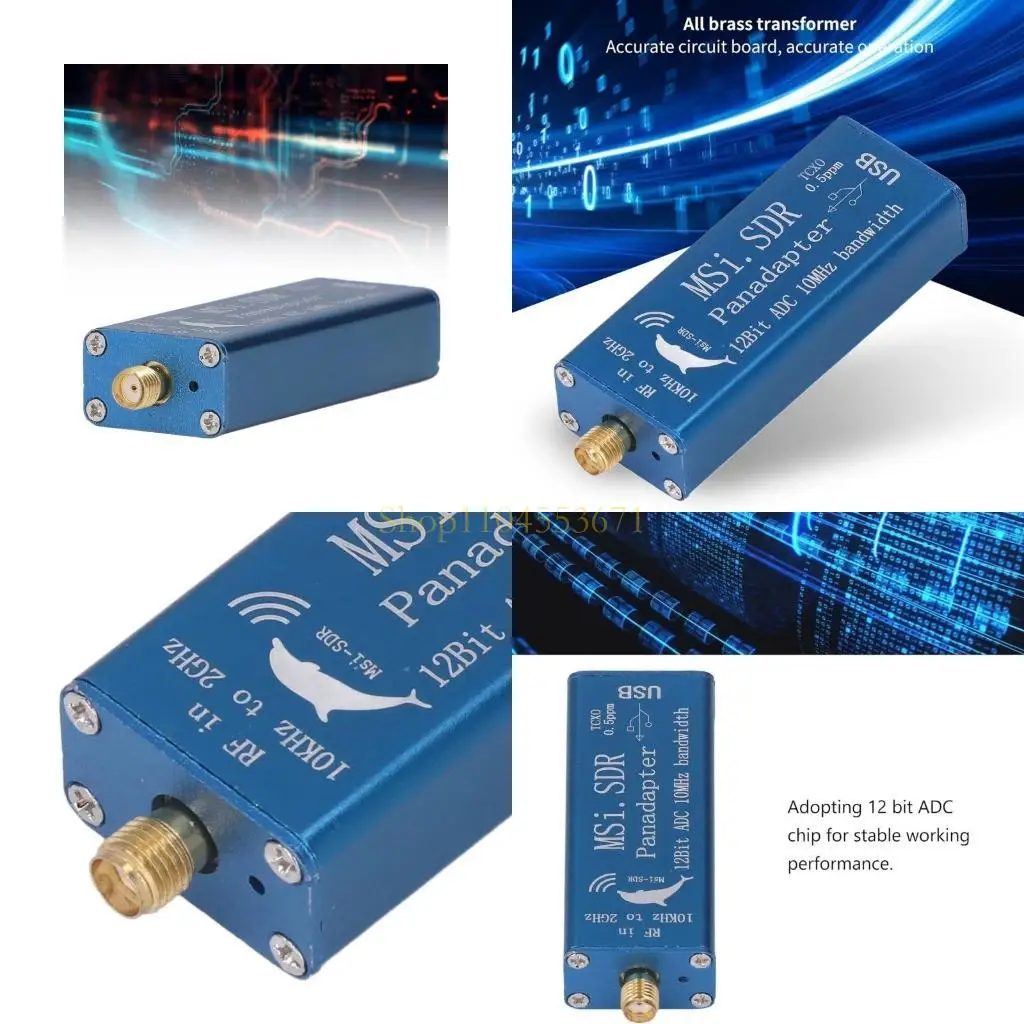 

Best Seller SDR Receiver Wireless Receiver Module Board Compatible for RSP1 Software TCXO 10kHz‑2GHz Bandwidth 10Mhz