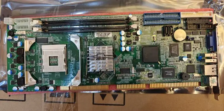 865 Full-size CPU Card PICMG1.0 New Original IPC Motherboard ISA PCI Industrial Mainboard with 1LAN(82559/ER/82551QM) Socket478