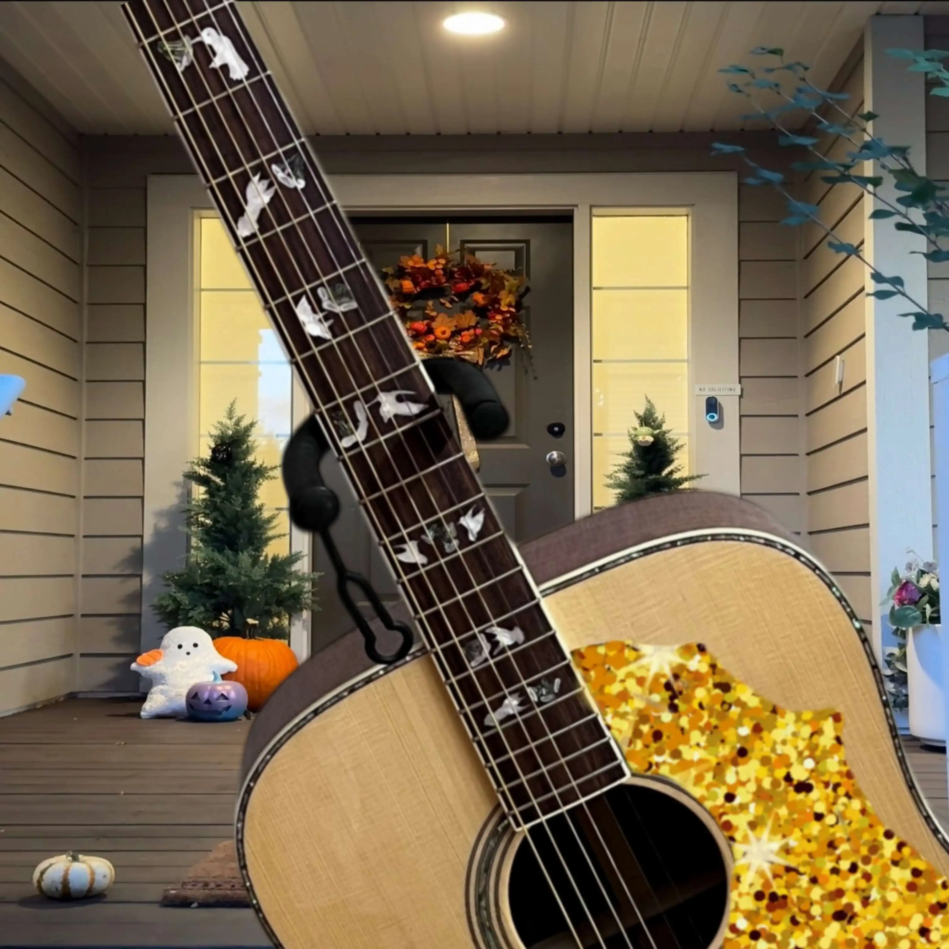 Bee Bird Acoustic Guitar Natural Rosewood Back Sides Spruce Top Fixed Bridge Warm Bass Bright Treble Stage Collector Players