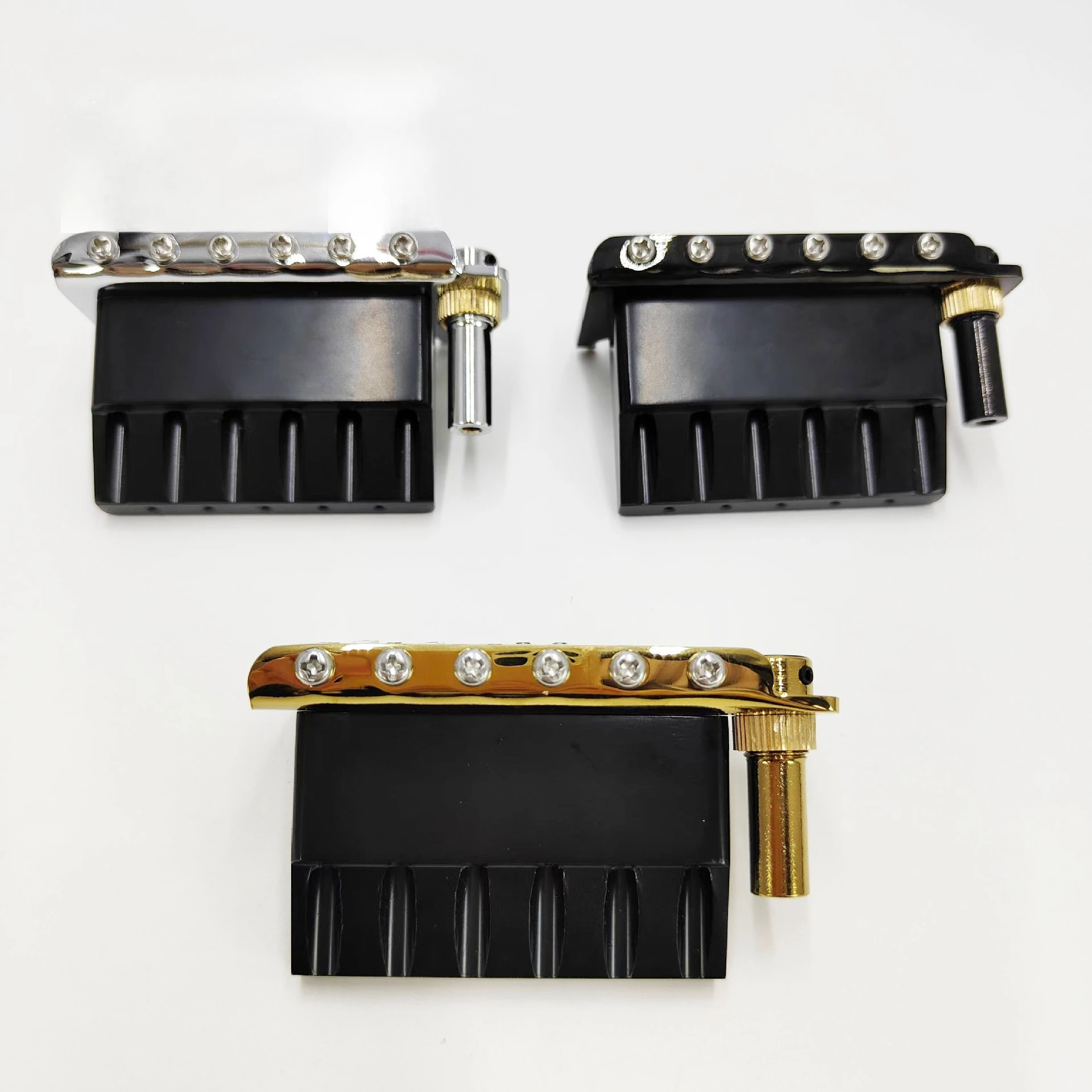 10.5mm10.8 Small Double Tremolo Bridge Vibrato Two-point Tailpiece Electric Guitar Under The Bridge For S/T Electric Guitar