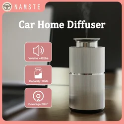 NAMSTE USB Charging Aromatherapy Diffuser Aluminium Alloys Material Essential Oil Aromatic Oil Diffuser Air Freshener Diffuser
