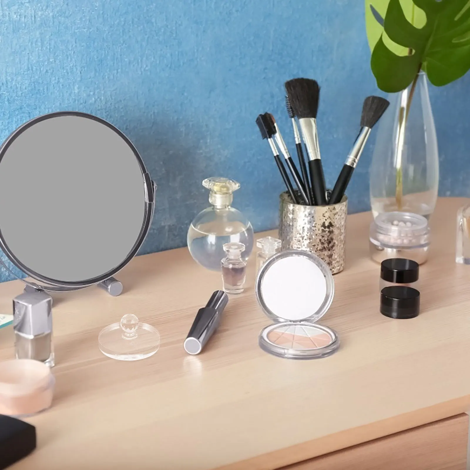 프레싱 스탬퍼 아이섀도 블러셔 수리 도구 파우더 씰링 장치 - 여행용 가정용 DIY 메이크업 도구