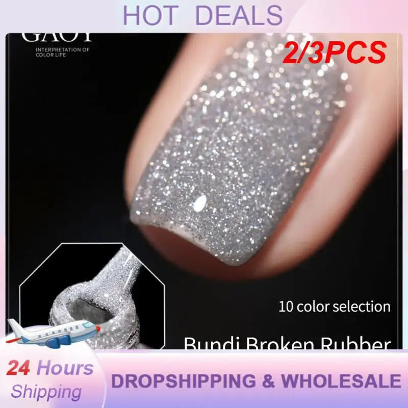 2/3PCS Uv Led Semi-permanent Professional Professional Manicure Long-lasting Varnish Innovative Manicure Sparkly Shiny