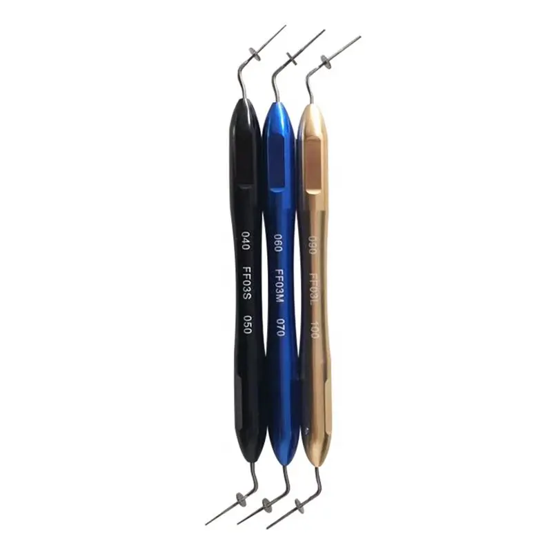 Dental Hand Plugger Niti Tip Fill Dentistry Obturation Endodontic Hand Plugger Root Canal Filling Tools