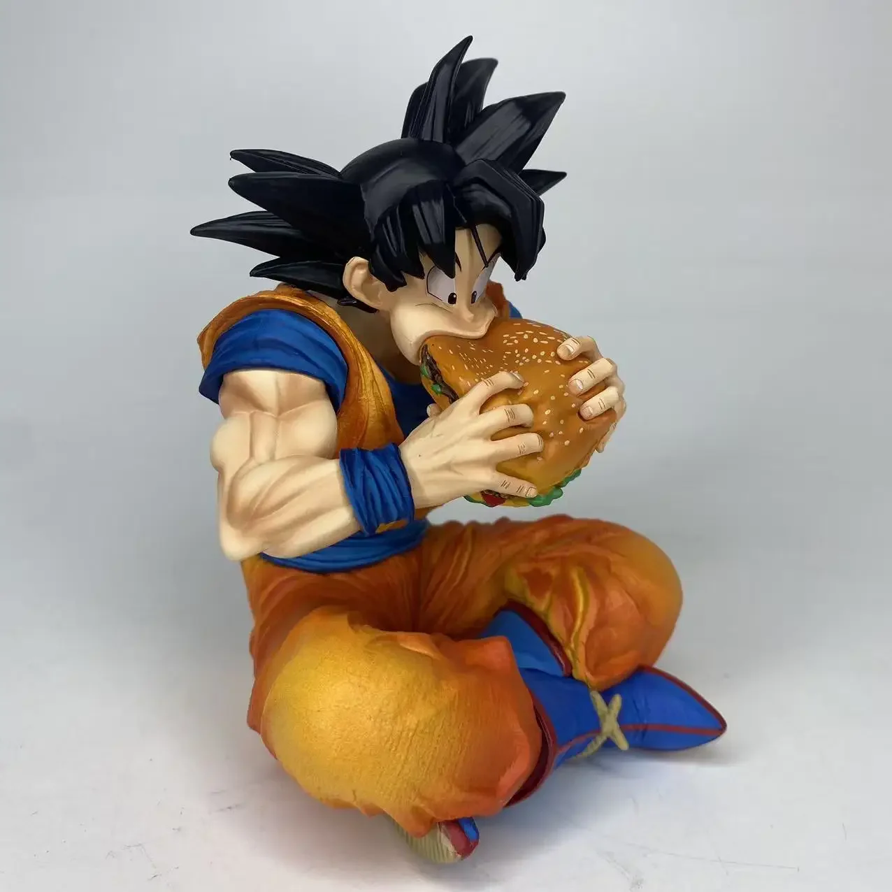 GK Dragon Ball Saiyan Figure JT Factory Burger King Goku Vegeta Anime Statue Model Car Ornament Case Decoration gift toy view 4