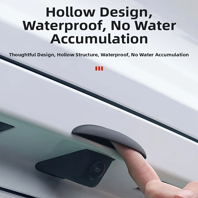 سيارة عكس الكاميرا سيليكون المطر الظل غطاء السيارات كاميرا خلفية المطر درع غطاء سيارة كاميرا الرؤية الخلفية المطر الثقيلة ABS درع