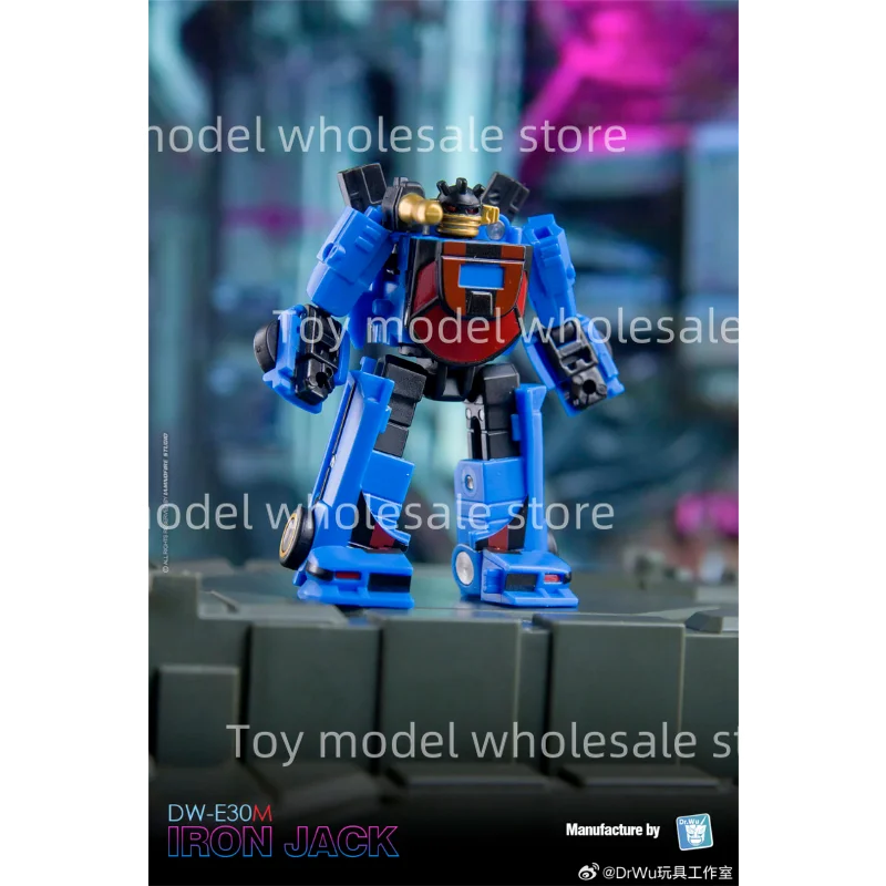 [IN STOCK] Transformation Dr.Wu DW-E30 DW-E24M IRON JACK Wheeljack Inferno DW-E33 DW-E30M Bulkhead Mini Action Figure With Box