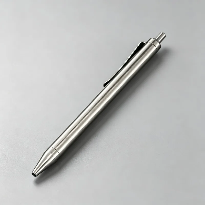 Titanium Survival EDCPen Portable Multifunctional With Window Breaker Rust‑Resistant Lightweight  For Camping Hiking Outdoor Too