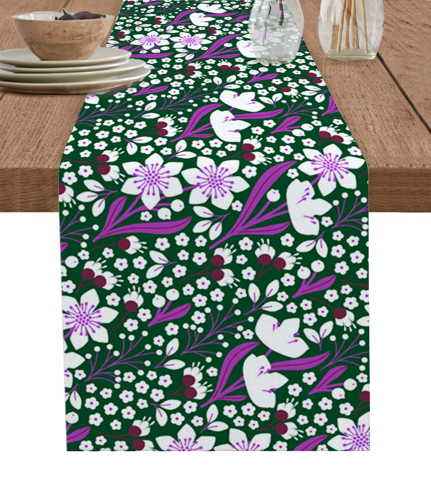 Flower And Leaf Stacking Table Runner Decoration Home Decor Dinner Table Decoration Table Decor