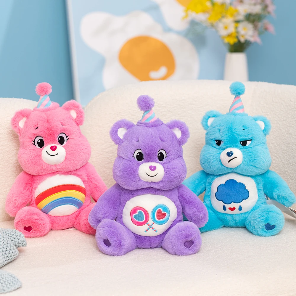 

Care Bears Sitting Bear Plush Toys Cartoon Soft Stuffed Dolls Toys Girls Boys Birthday Christmas Gift Sleeping Companion Toys