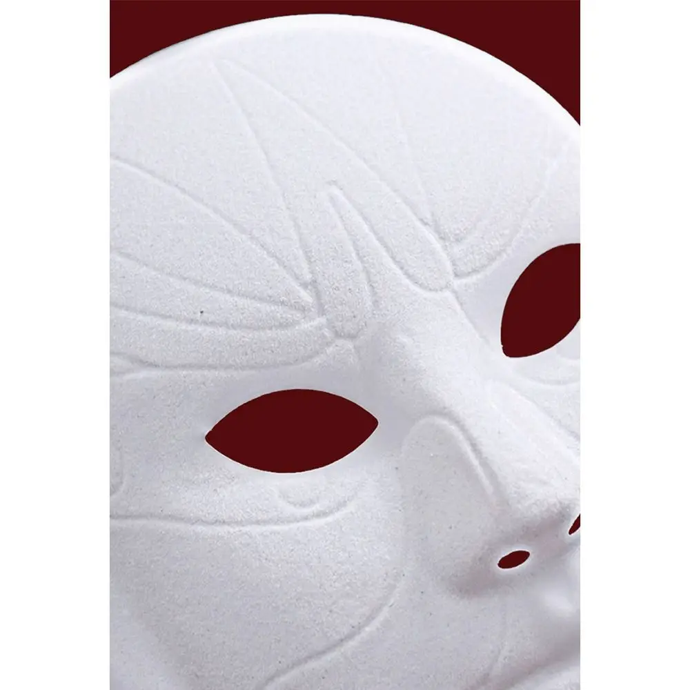 Self Made Beijing Opera Mask Craft Material Full Face Mask Decorative Ornaments Chinese Unpainted Mask Set Easy To Play