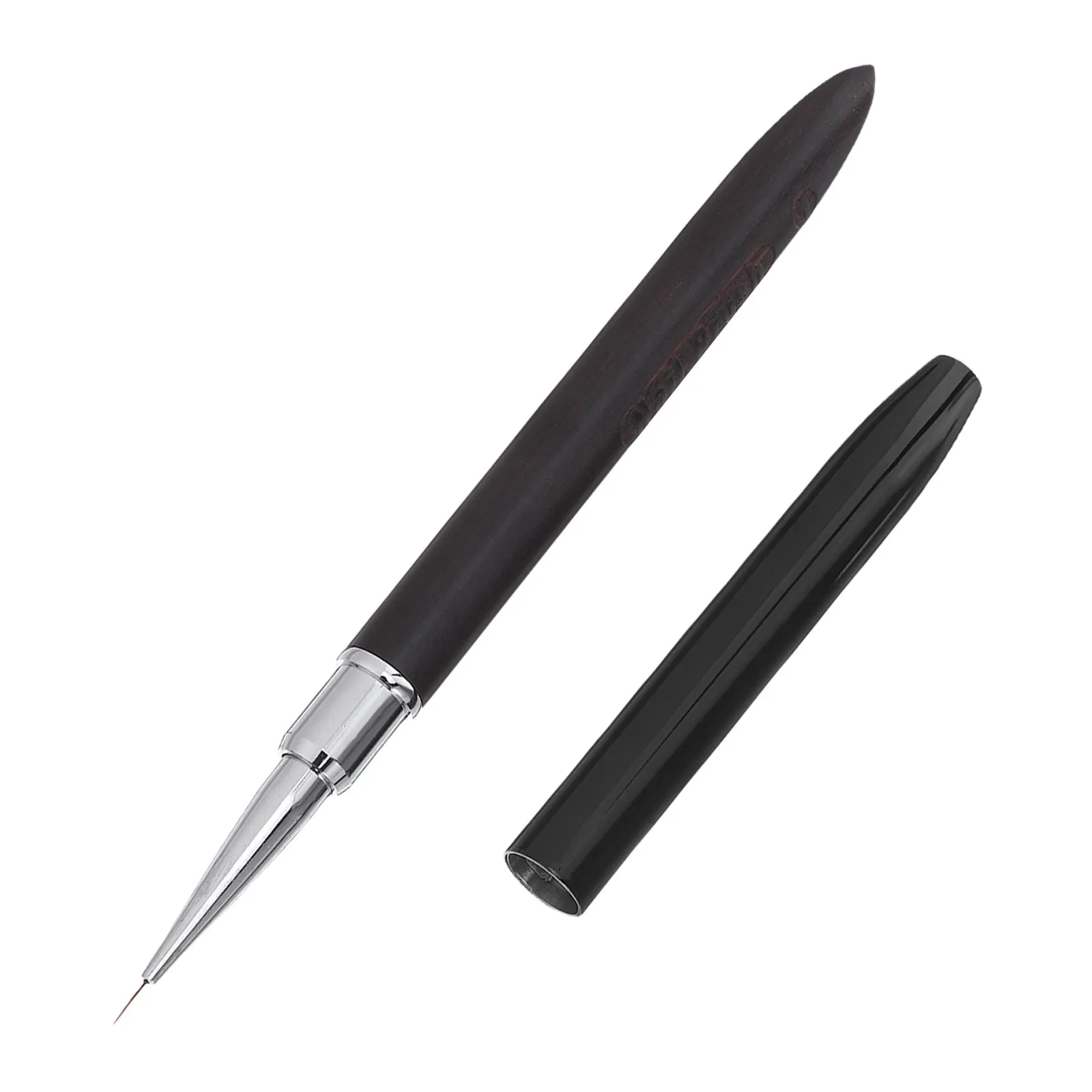 

Nail Art Brushes Sandalwood Fine Line Brushes 6Mm Thin Detailing Striping Drawing Pens Nail Essentials Supplies Professional DIY