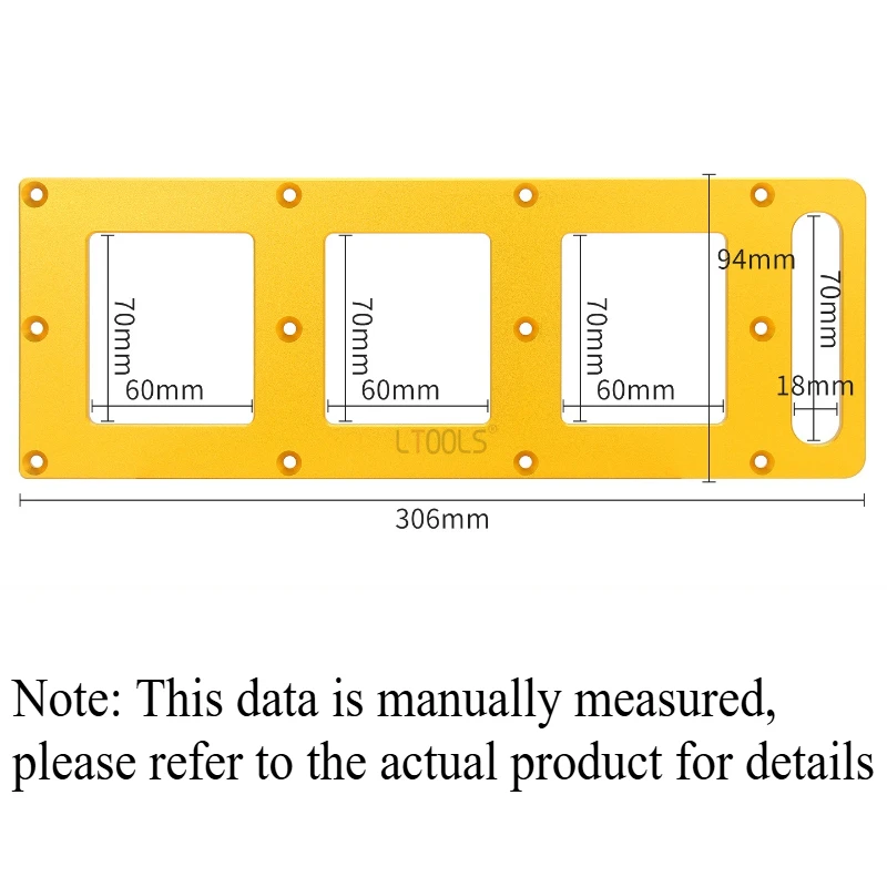 

86-разъемная розетка с ЧПУ, алюминиевый дырокол, шаблон, инструменты, многоразмерные настенные панели, сверлильные приспособления, многосценарное применение