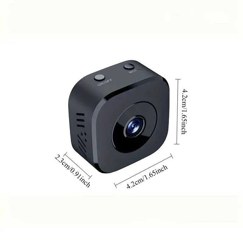 Miniaturowa kamera bezpieczeństwa 4K, bezprzewodowa, WiFi 2.4G, monitoring, ochrona, zdalny monitoring, noktowizor, inteligentny dom, NOWOŚĆ 2026 — zdjęcie produktu 7