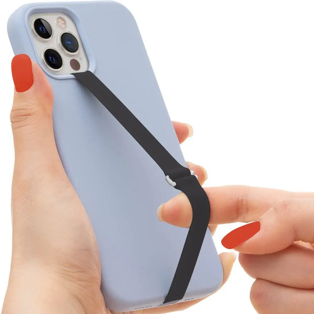 Elastic Silicone Holder Wristband Grip Finger Ring Hand Band For iPhone Samsung Huawei Xiaomi