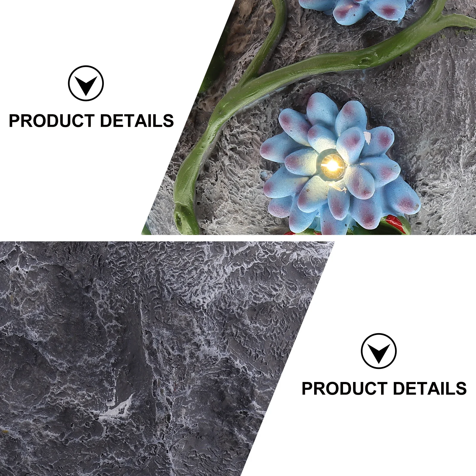 

1Pcs Solar Stone Lamp Outdoor Yard Decor Exquisite Craftsmanship Dreamy Ambiance Outdoor Solar Lamp Imitated Stone Spotlight