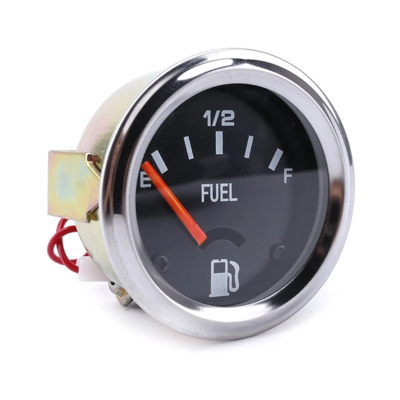 

12V Mechanical Gauge Indicators Automotive Oil Quantity Meter with Clear Lens Suitable for Daily Driving 2inch Size X37F