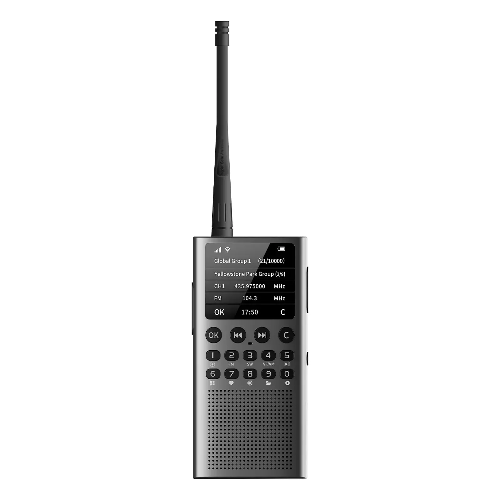 for Choyong WT2 Multi-Functional Walkie Talkie Professional Long Range Global Public Intercom Handheld Two Way Radio