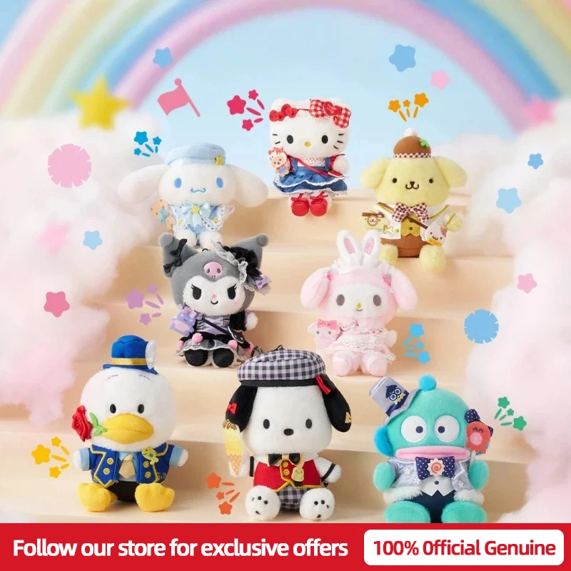 

Genuine Sanrio Character Award Vol.4 Hello Kitty My Melody Plush Cartoon Pendant Cute Hanging Ornament Sweet Style Gift