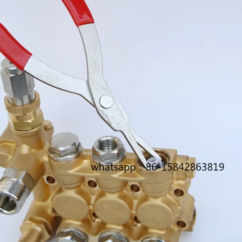 High Pressure Car Washing Machine Maintenance Tool Water Intake Valve Base Removal Pliers Stainless Steel Wrench