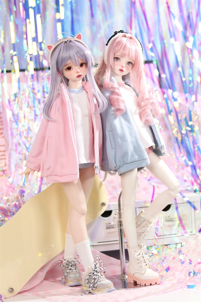 

BJD doll clothes suitable for 1/4 size Gymnastics suits flat corner sportswear clothes set doll accessories